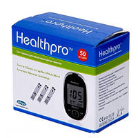 Тест-полоски HealthPro 50 шт. в 2 флаконах по 25 шт. для определения глюкозы в крови глюкометром хелспро