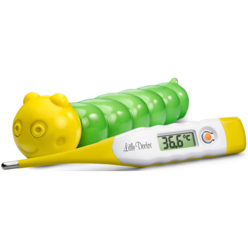 Термометр электронный Little Doctor LD-302 с гибким наконечником (желтый) - фото 1 - id-p1158071415