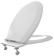 Сидіння для унітаза Cersanit KORAL поліпропіленове з поліпропіленовим кріпленням