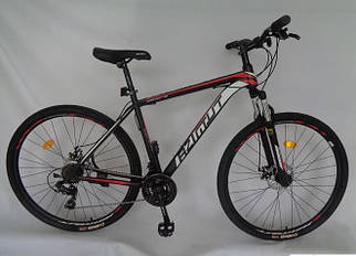 Гірський велосипед Azimut 40 * 27.5 G-FR/D (17) чорно-білий