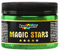 Глиттер 12 г. изумруд MAGIC STARS "Kompozit"