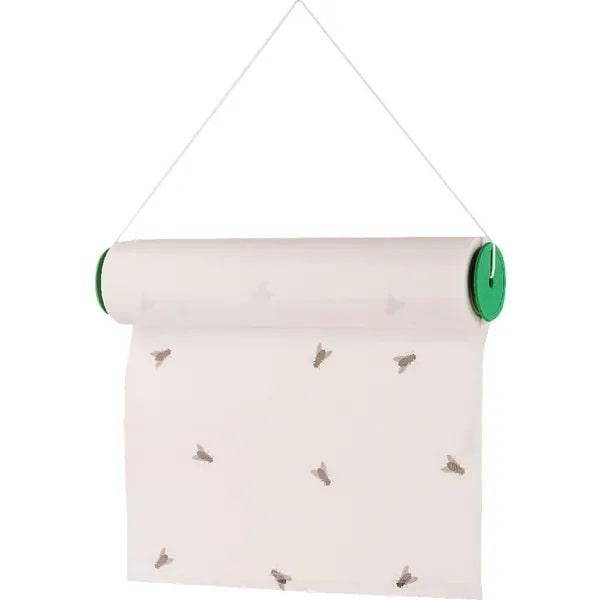 Рулонний папір для ловлі мух, 10 м х 25 см, фото 1