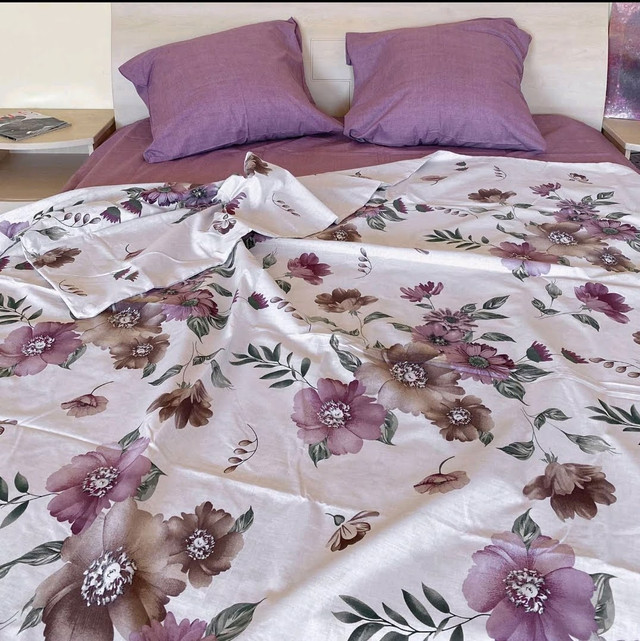 картинка сімейний комплект постільна білизна бязь