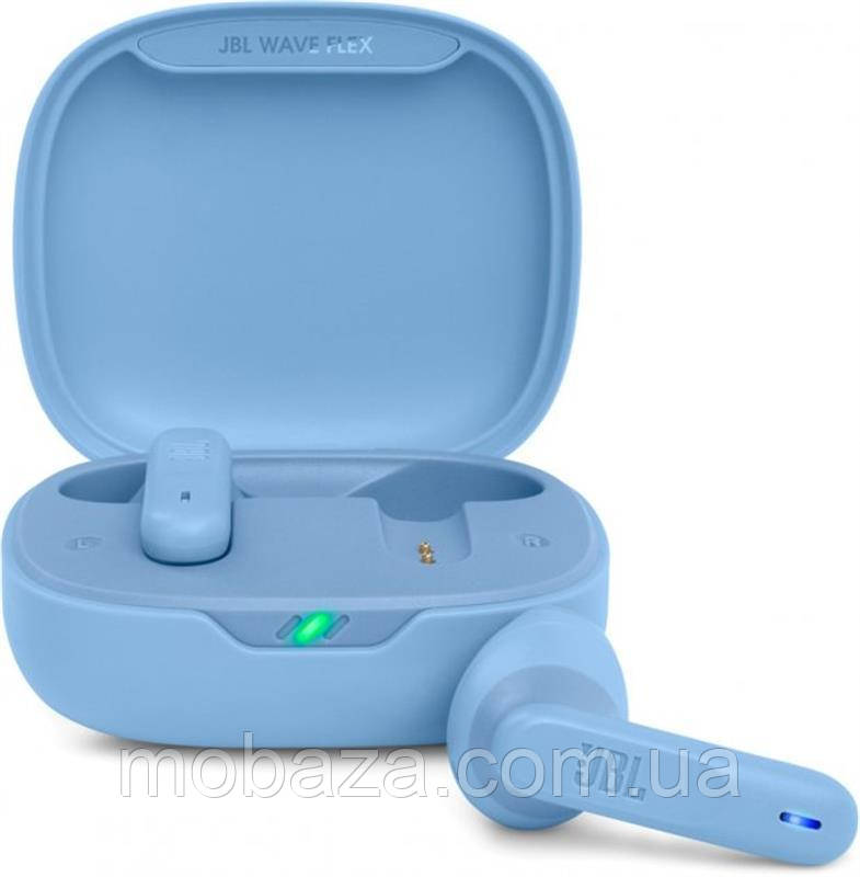 Наушники JBL Wave Flex (JBLWFLEXBLU) Blue, фото 1