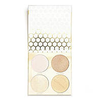 Beauty bakerie milk & honey highlighter palette - палетка хайлайтеров, 4*5 г