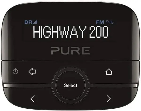 Б/у Pure Highway 200 In-Car DAB+/DAB FM-адаптер для цифрового радіо з входом AUX