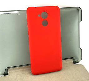 Чохол на Huawei Honor 6C накладка бампер SMTT силіконовий червоний