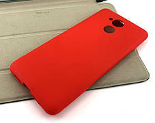 Чохол на Huawei Honor 6C накладка бампер SMTT силіконовий червоний, фото 3