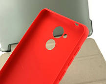 Чохол на Huawei Honor 6C накладка бампер SMTT силіконовий червоний, фото 4