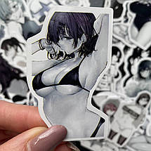 Набір вінілових наклейок стикерів Аніме Еротик Baby Глянсові Стикербомбінг на автотелефон ноутбук стіну 50 шт., фото 3