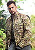 Чоловіча куртка бомбер Multicam ріпстоп, тактична куртка вітрозахисна весна-осінь Розмір М, фото 4