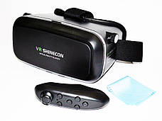 3D окуляри віртуальної реальності VR BOX SHINECON + ПУЛЬТ, фото 3