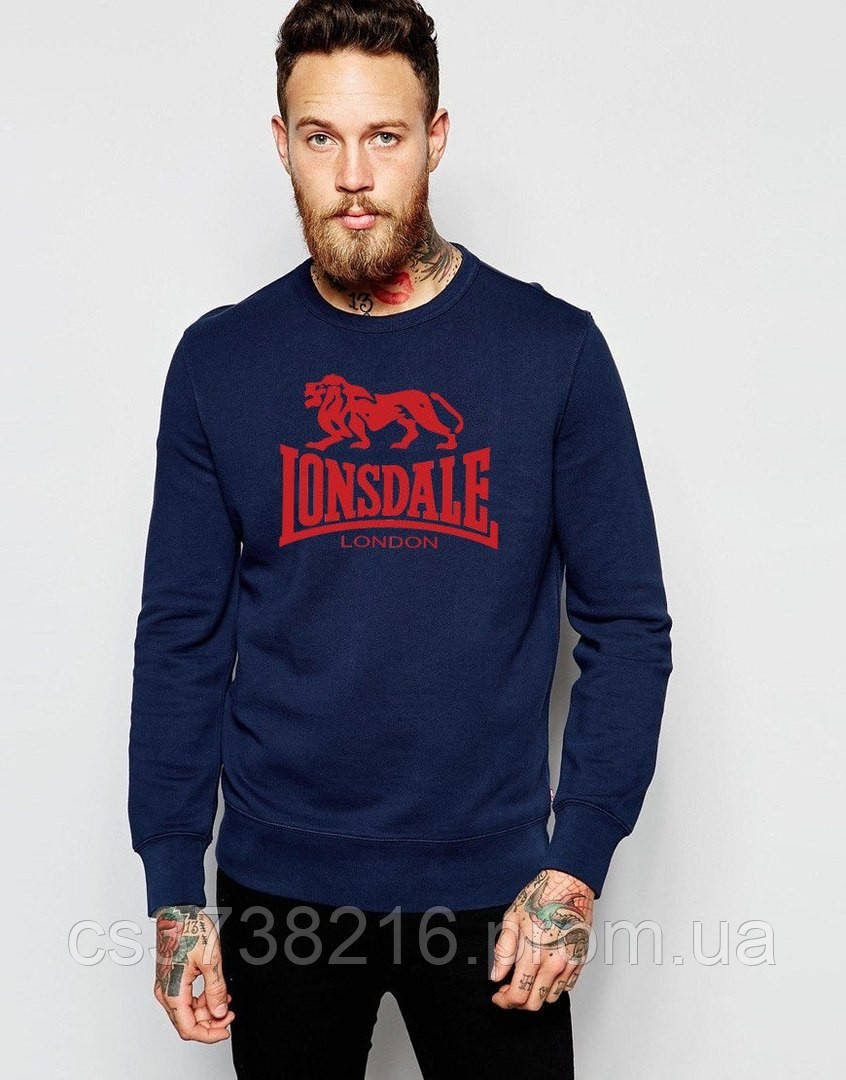 Спортивна трикотажна кофта (Лонсдале) Lonsdale, з логотипом