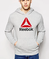 Спортивная трикотажная худи (Рибок) Reebok, с логотипом