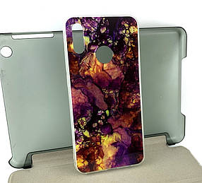 Чохол на Huawei P Smart 2019, Honor 10 Lite накладка силіконовий бампер Marble