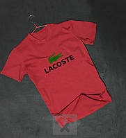 Спортивная трикотажная футболка (Лакост) Lacoste, с логотипом