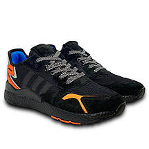 Кросівки жіночі Adidas текстильні сітка чорні літні демі весна/літо, фото 6