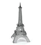 Металевий 3D пазл Ейфелева вежа, фото 4