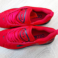 Жіночі кросівки весна літо червоні Nike Air Max 720. Взуття жіноче на весну літо червоне Найк Аїр Макс 720, фото 5
