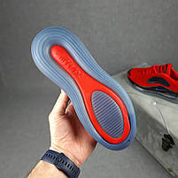 Жіночі кросівки весна літо червоні Nike Air Max 720. Взуття жіноче на весну літо червоне Найк Аїр Макс 720, фото 8