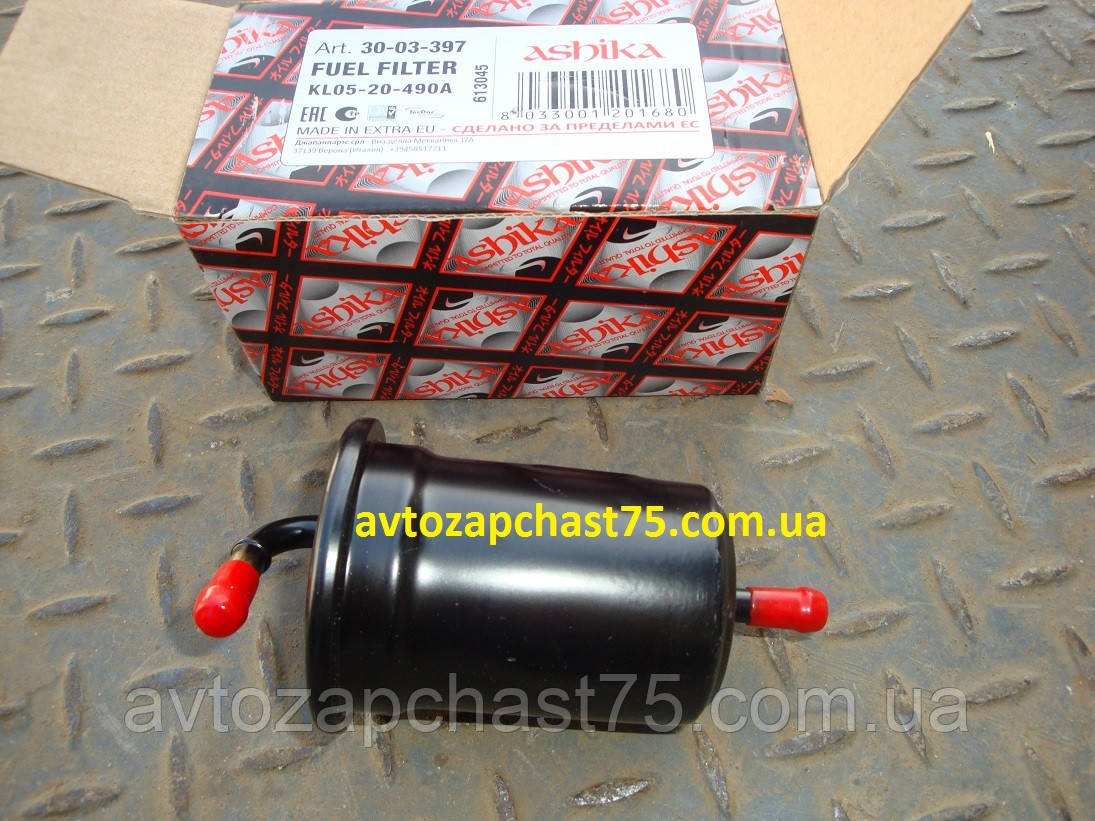 Фильтр топливный Mazda 626, MX-6, Premacy, Xedos (изготовитель Ashika) - фото 1 - id-p1804198144