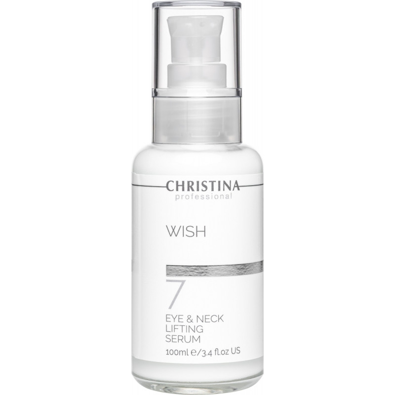 Ліфтинг-сироватка для шкіри навколо очей і шиї (крок 7) Christina Wish Eye and Neck Lifting Serum 100 мл