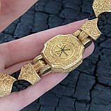 Позолочений православний браслет, фото 6