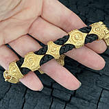 Позолочений православний браслет, фото 5