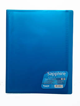 Папка на 20 файлів А4 синя Axent 1021-12-A Sapphire