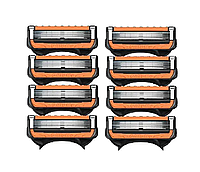 Кассеты для бритья Gillette Fusion Proglide Power 8шт. без упаковки (жилет фьюжн проглайд павер) лезвия джилет