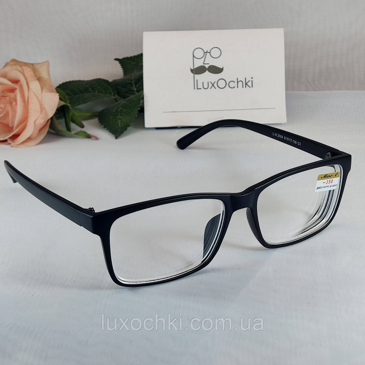 Купить -1.0 Готовые минусовые мужские очки для зрения в пластиковой ...