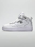 Кроссовки, кеды отличное качество Nike Air Force 1 High White Black 2 Размер 37