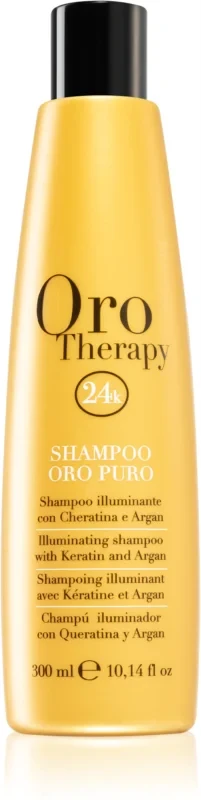 Зволожувальний шампунь з золотом Fanola Oro Therapy Shampoo Oro Puro, 300 мл