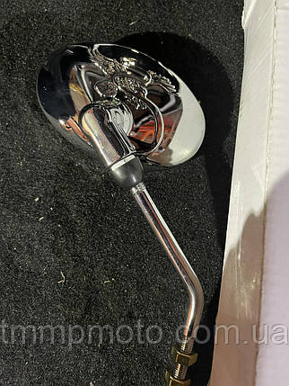 Дзеркала Дельта Альфа M=10mm хром, фото 3