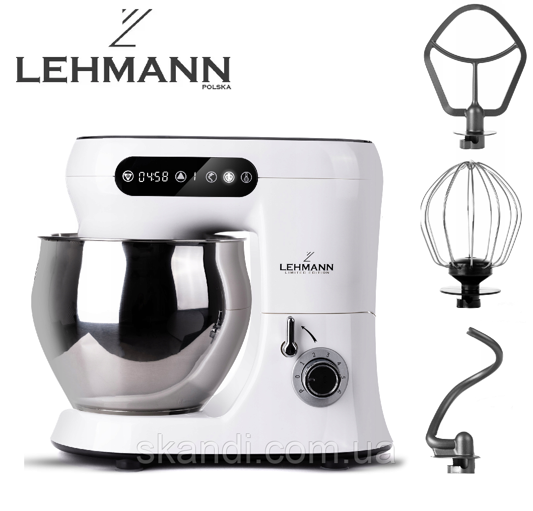 Планетарний міксер-тестоміс Lehmann (Польща)Оригінал 5л 1300-2300W