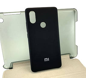 Чохол на Xiaomi Mi 8 SE накладка бампер Silikone Cover силіконовий чорний