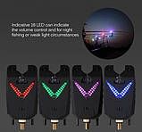 Набір електронних сигналізаторів клювання з пейджером (4+1) KAIDA, фото 4