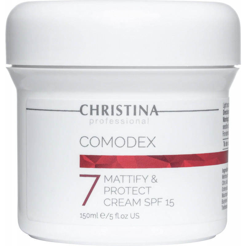 Матувальний захисний крем SPF 15 (крок 7) Christina Comodex Mattify & Protect Cream SPF 15 150 мл