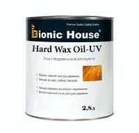 Масло с твердым воском и УФ-фильтром Hard Wax Oil UV 1л разные цвета