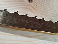 Пила стрічкова G&M Strong Krupp Steel 35x1,0 заточена, розведена, гартована