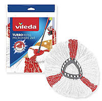 Сменные насадки для швабр VILEDA Turbo 2 в 1 для уборки VILEDA Easy Wring and Clean Turbo