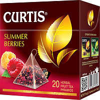 Чай Curtis фруктовый пакетированный Summer Beries со вкусом малины 34 г. (20*1,7)
