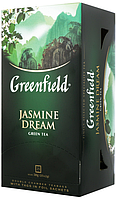 Чай Greenfield зелёный пакетированный Jasmine Dream жасмин 50 г (25 шт*2 г) (423096801162)