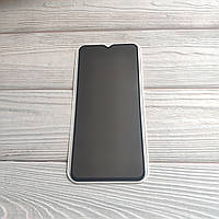 Защитное стекло Антишпион Xiaomi Poco M5 Full Glue Черное