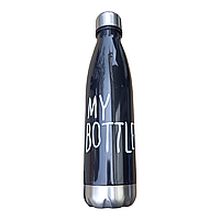 Пляшка пластикова для напоїв 700 мл My Bottle Чорна