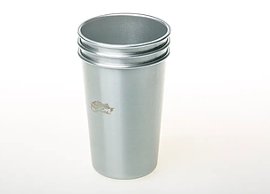 Стакани Tramp TRC-051 набір 3 шт з неіржавної сталі 500 мл НЕКОНДИЦІЯ