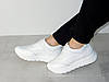 Шкіряні кросівки білого кольору жіночі стильні 36р, фото 9