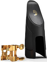 Лигатура типа Harrison + колпачок для кларнета Bb D'Addario H-LIGATURE & CAP FOR Bb CLARINET Gold-Plated