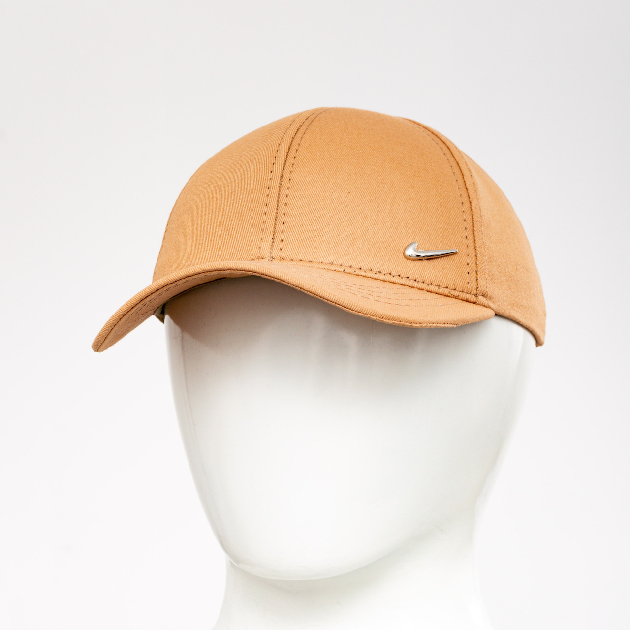 Бейсболка Nike 6-ти клинка (діагональ жилізка) беж