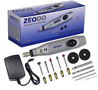 Мінігравер Zeodo ZD6000 (комплект насадок, потужність 15 Вт), фото 3